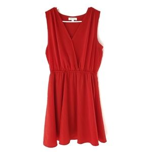 Monteau | Burnt Orange Empire Dress | Large